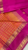 Pure Handloom Kanjeevaram Silk Mark Certified Saree