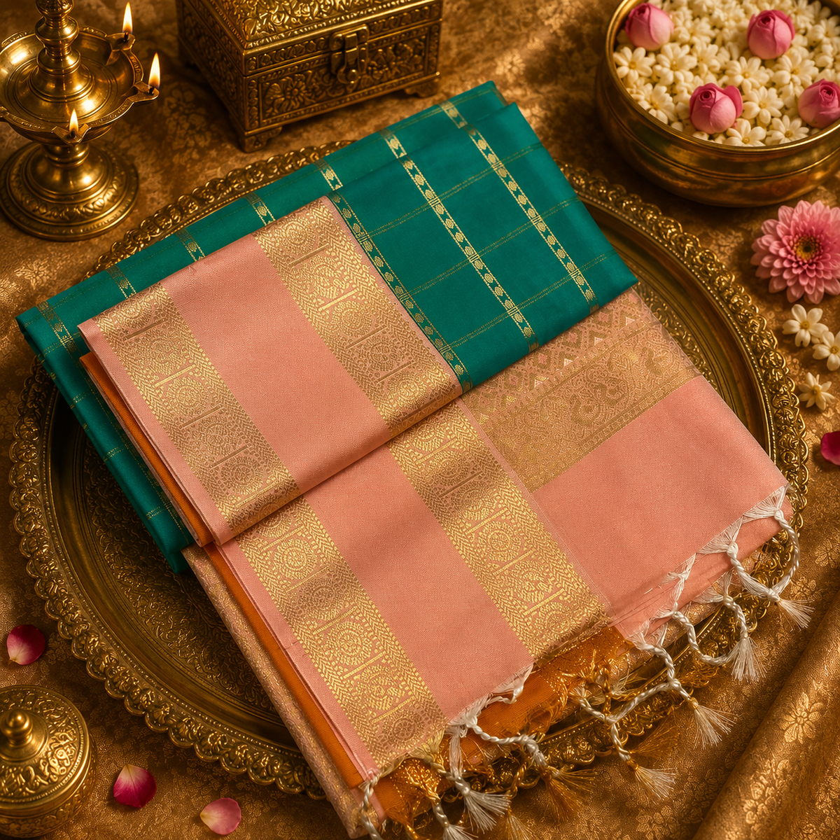 Premium Mini Kanchi Soft Silk Saree