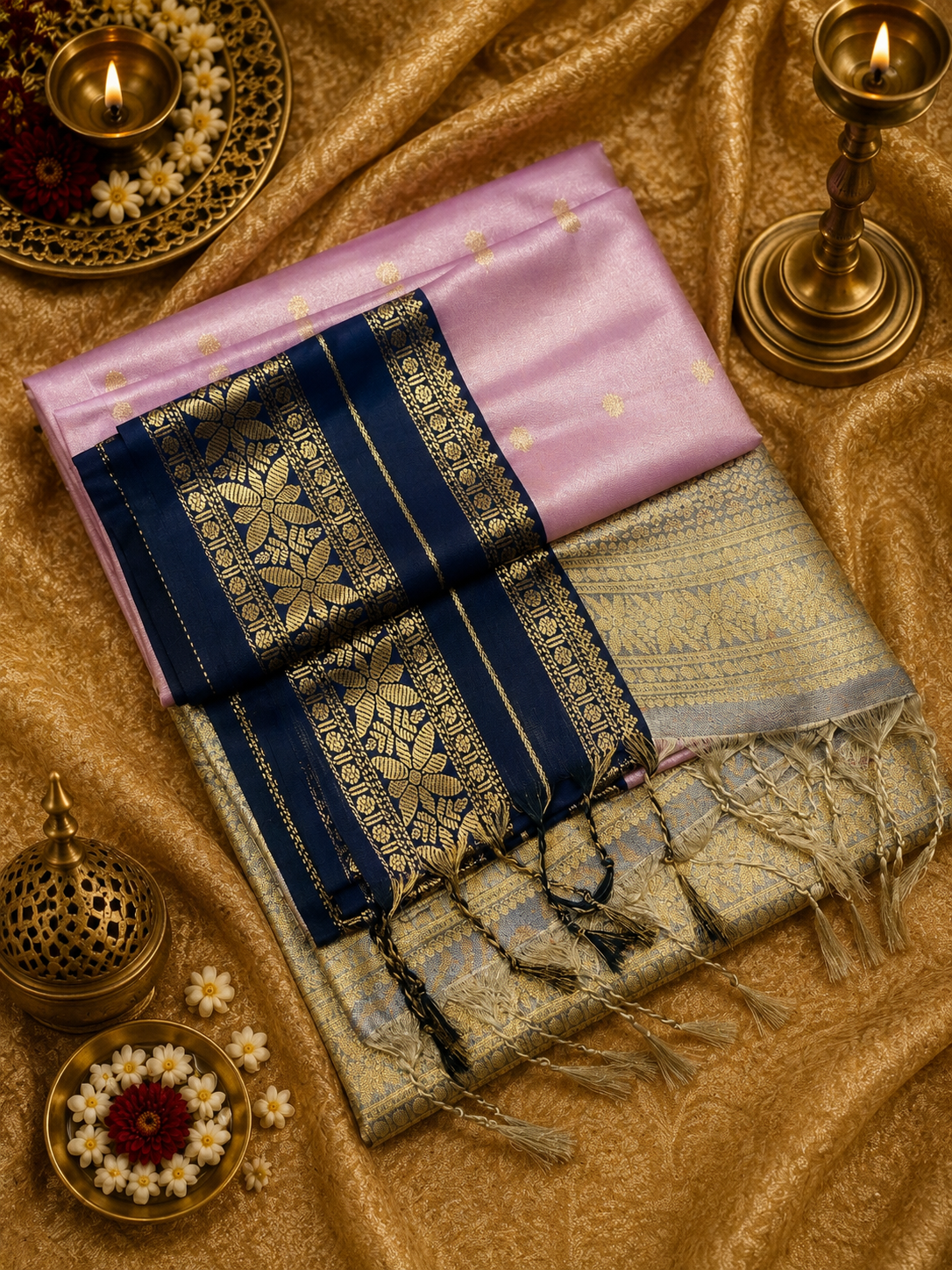 Premium Mini Kanchi Soft Silk Saree