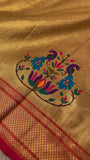 Premium Quality Semi Paithani Silk Saree - 902474