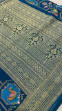 Premium Banarasi Crepe silk Saree With Appliqué Work - 902645