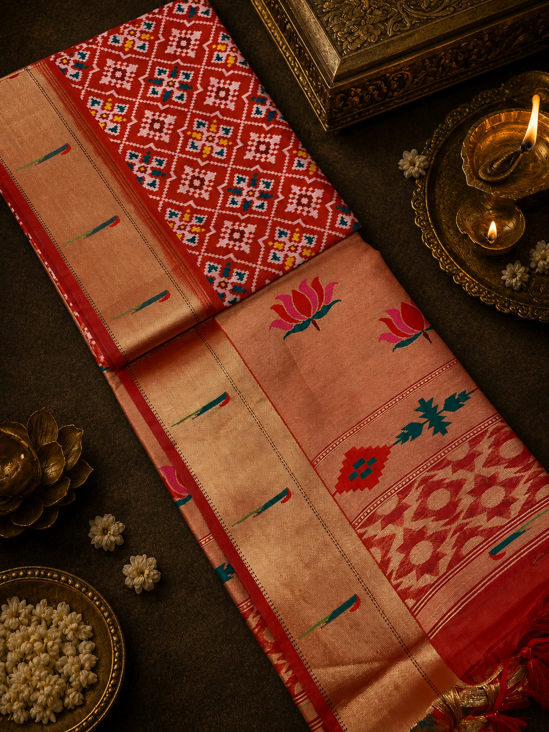 Premium Paithani Silk Saree
