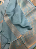 Pure crepe satin silk saree