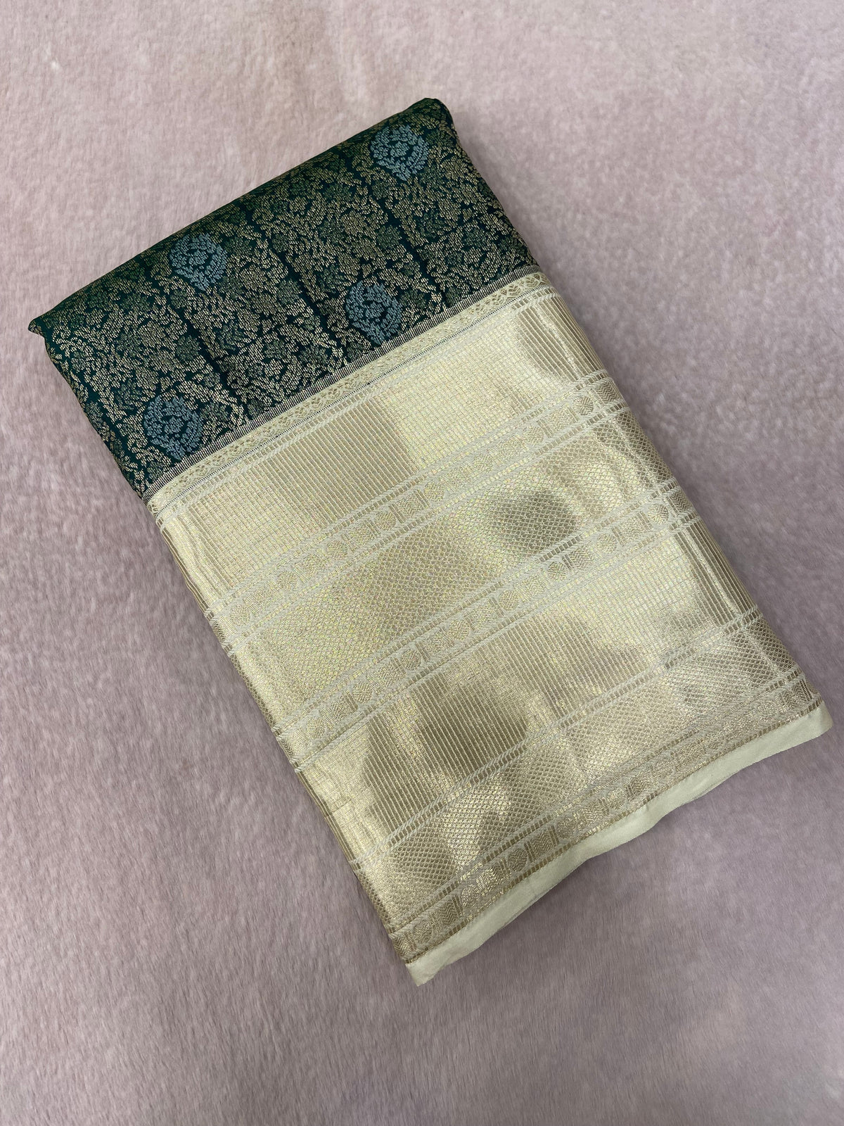 Premium Bridal Semi Kanchipuram Silk Saree