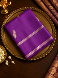 Premium Gajji Silk Saree(dark wine)-902262