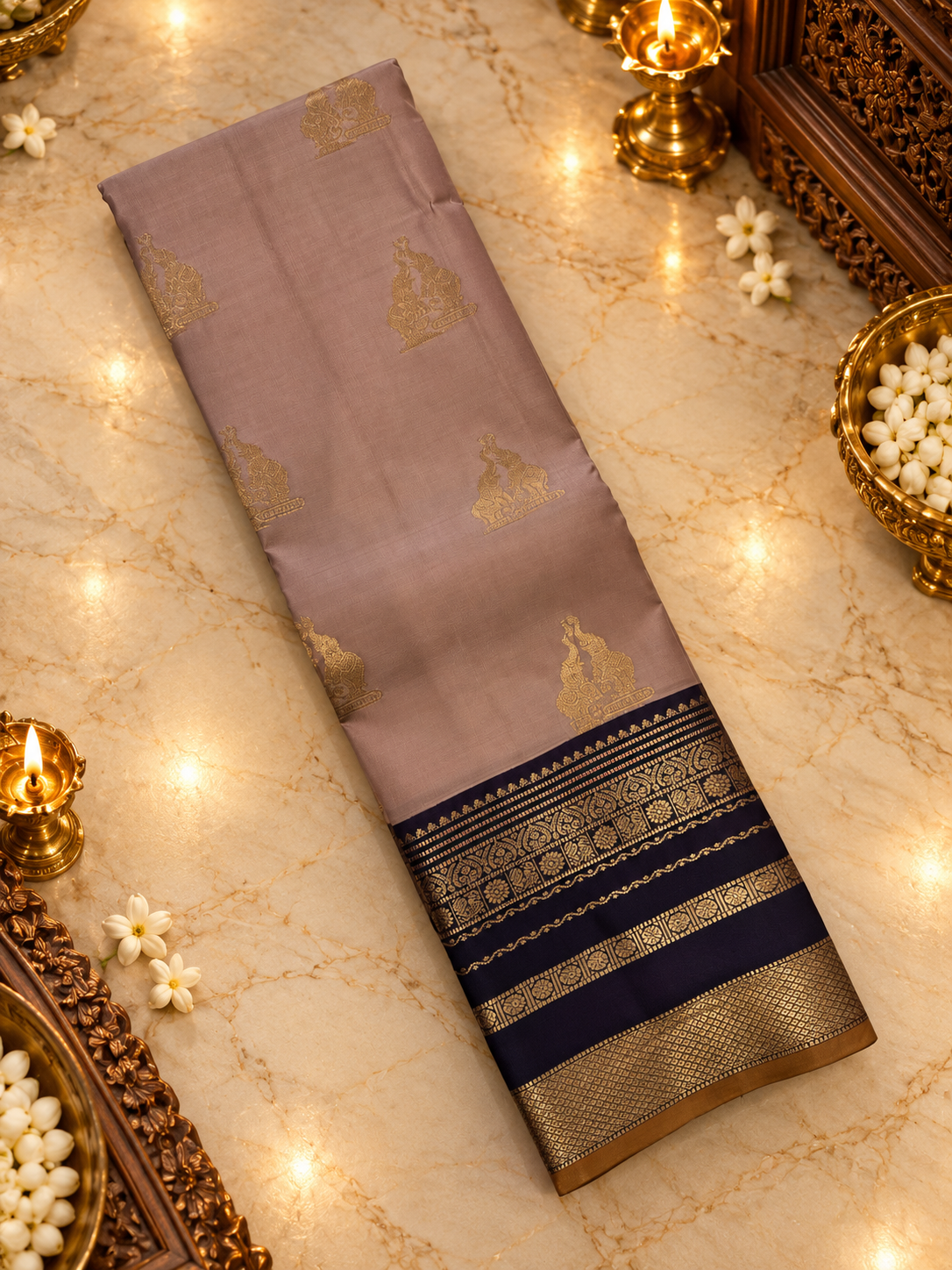 Pure Kanjeevaram Silk Saree - PS2473