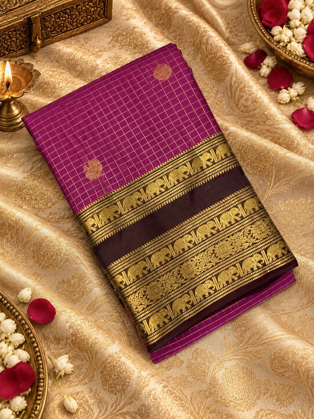 Pure Mix Kanjeevaram Silk Saree - 902767