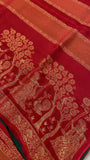 Pure Chinnon Saree✨
