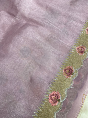 Premium Tissue Organza Saree