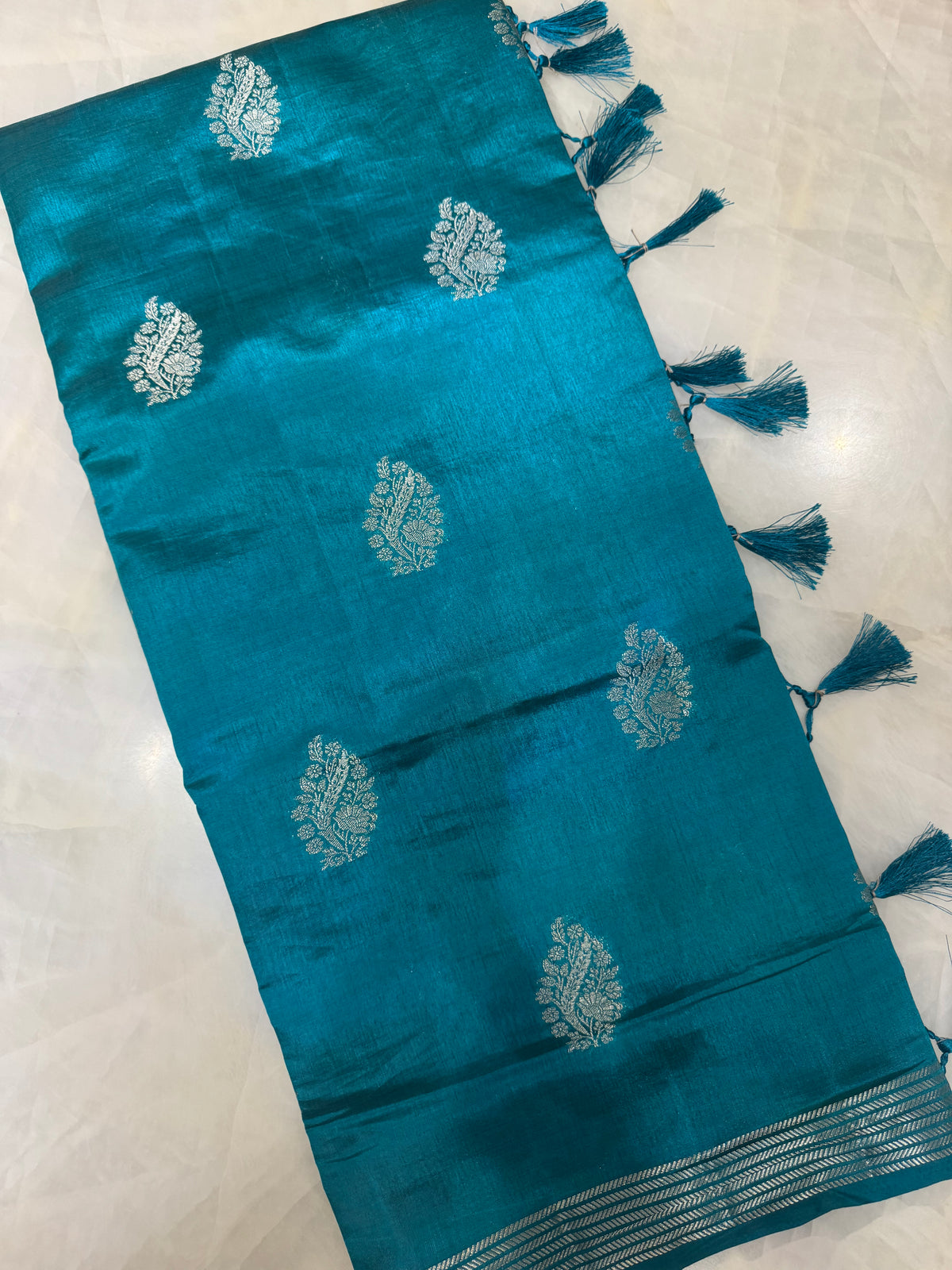 Butter Crepe Silk Saree