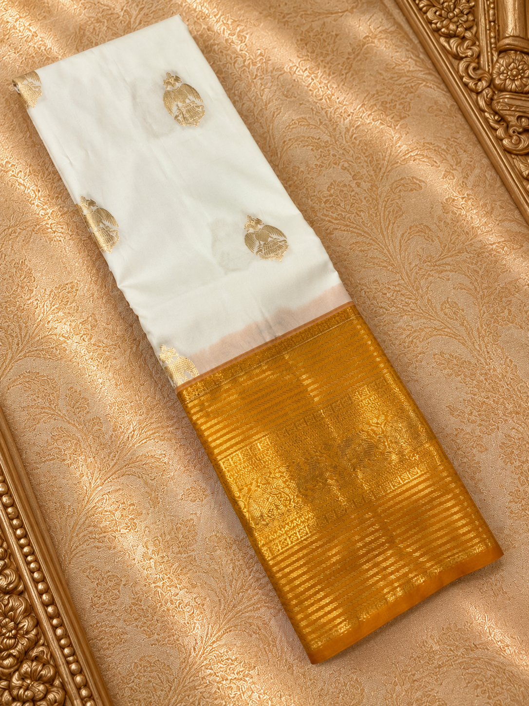 Premium Bridal Semi Kanchipuram Silk Saree - 902785