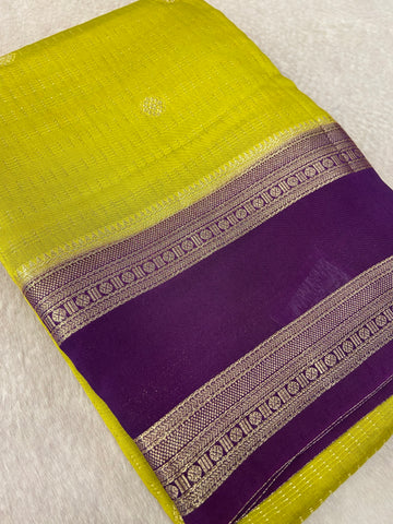 Premium Semi Chanderi Saree