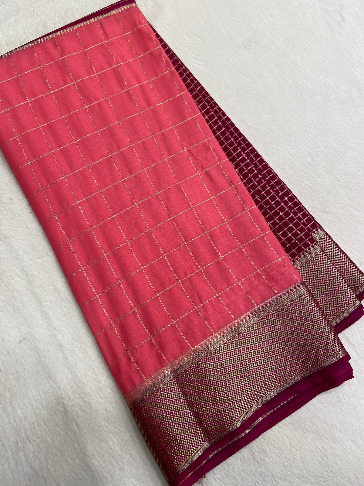 Pure Mix Crepe Mysore Silke Saree ✨