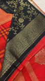 Pure Mix Crepe Mysore Silk Saree - 902479