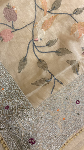Pure Tissue Organza Saree