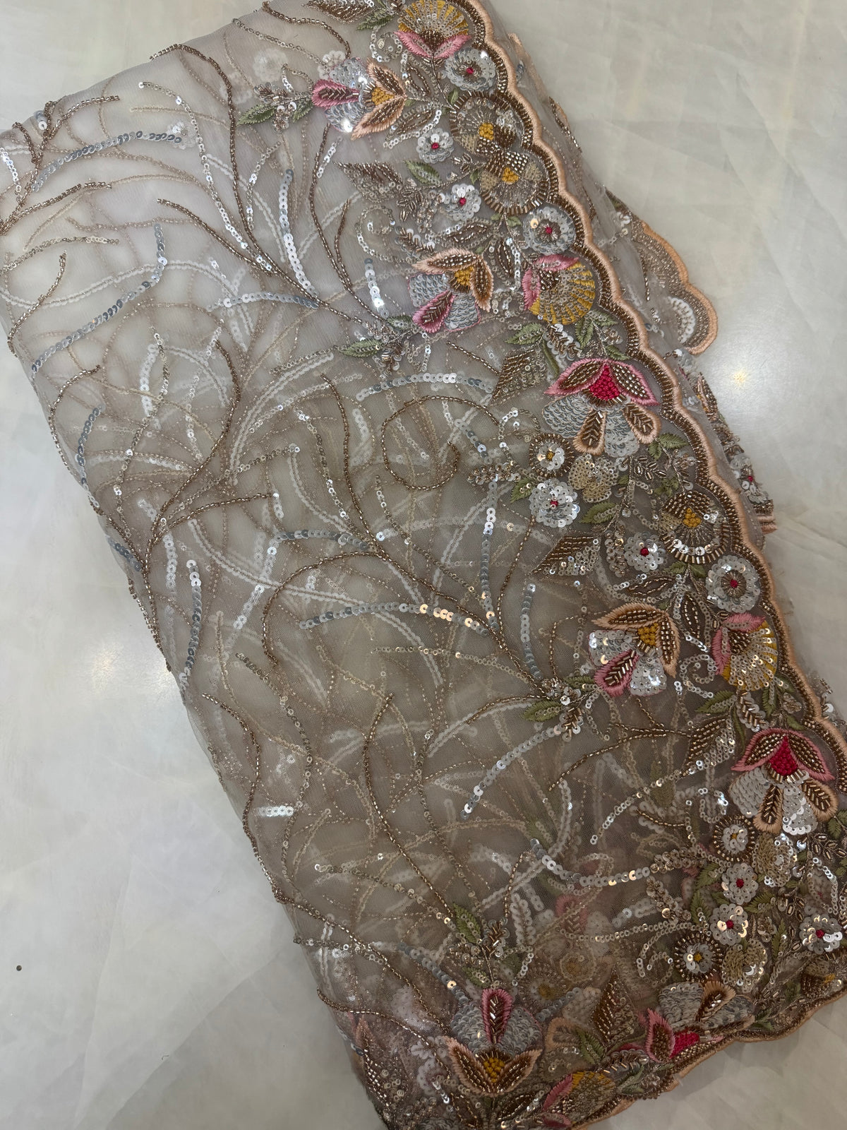 Pure Soft Tissue Organza Saree