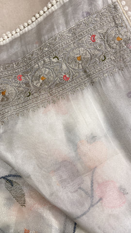 Pure Tissue Organza Saree