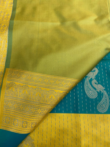 Semi Kanchipuram silk saree