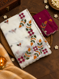 Premium organza saree- 902580
