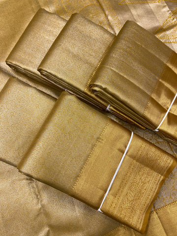Bridal Semi Tissue Silk Saree
