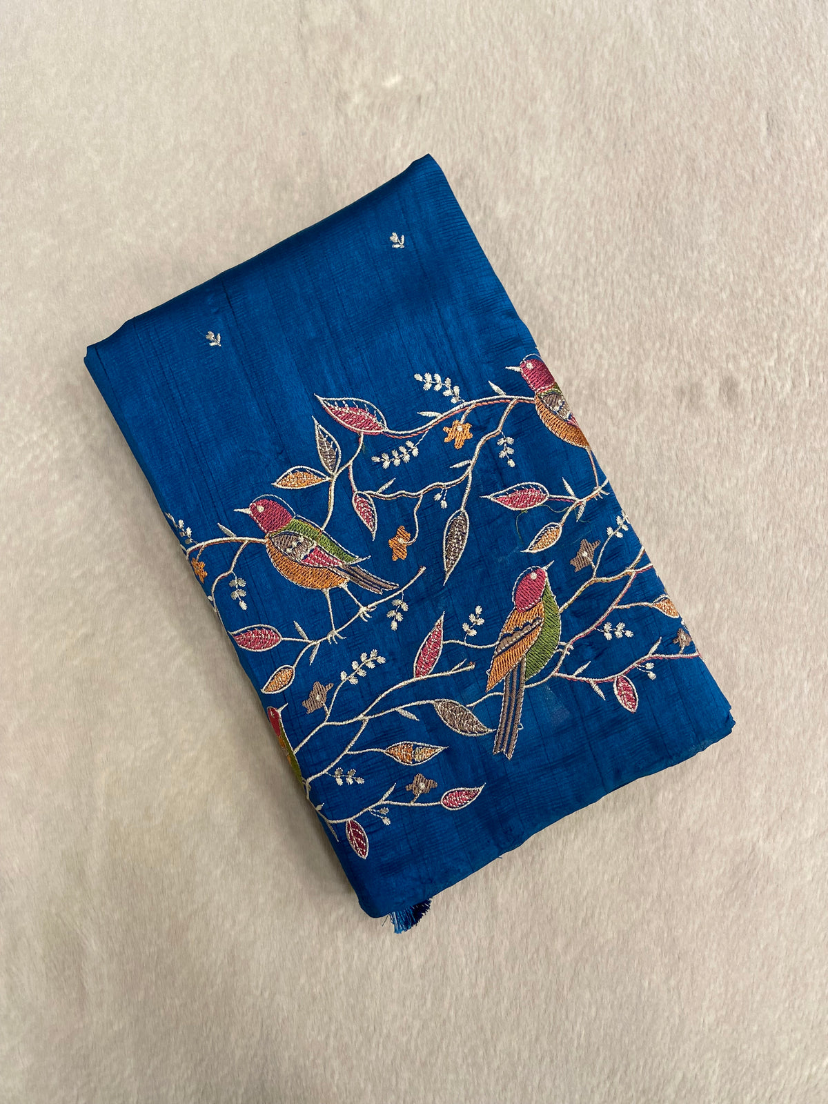 Premium kosa embroidery saree