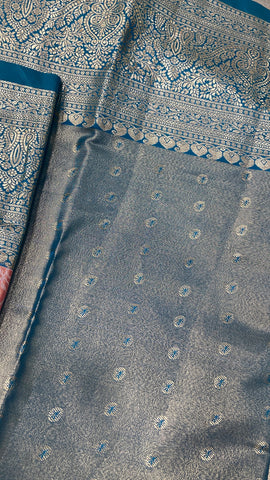 Bridal Semi Tissue Silk Saree