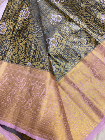 Bridal Tissue Semi Silk Saree