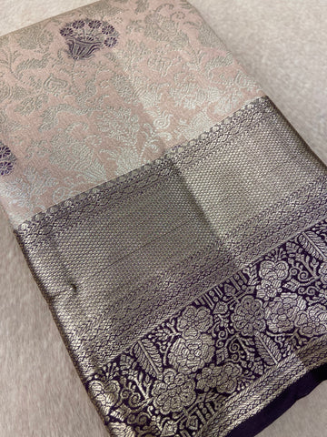Bridal Semi Tissue Silk Saree