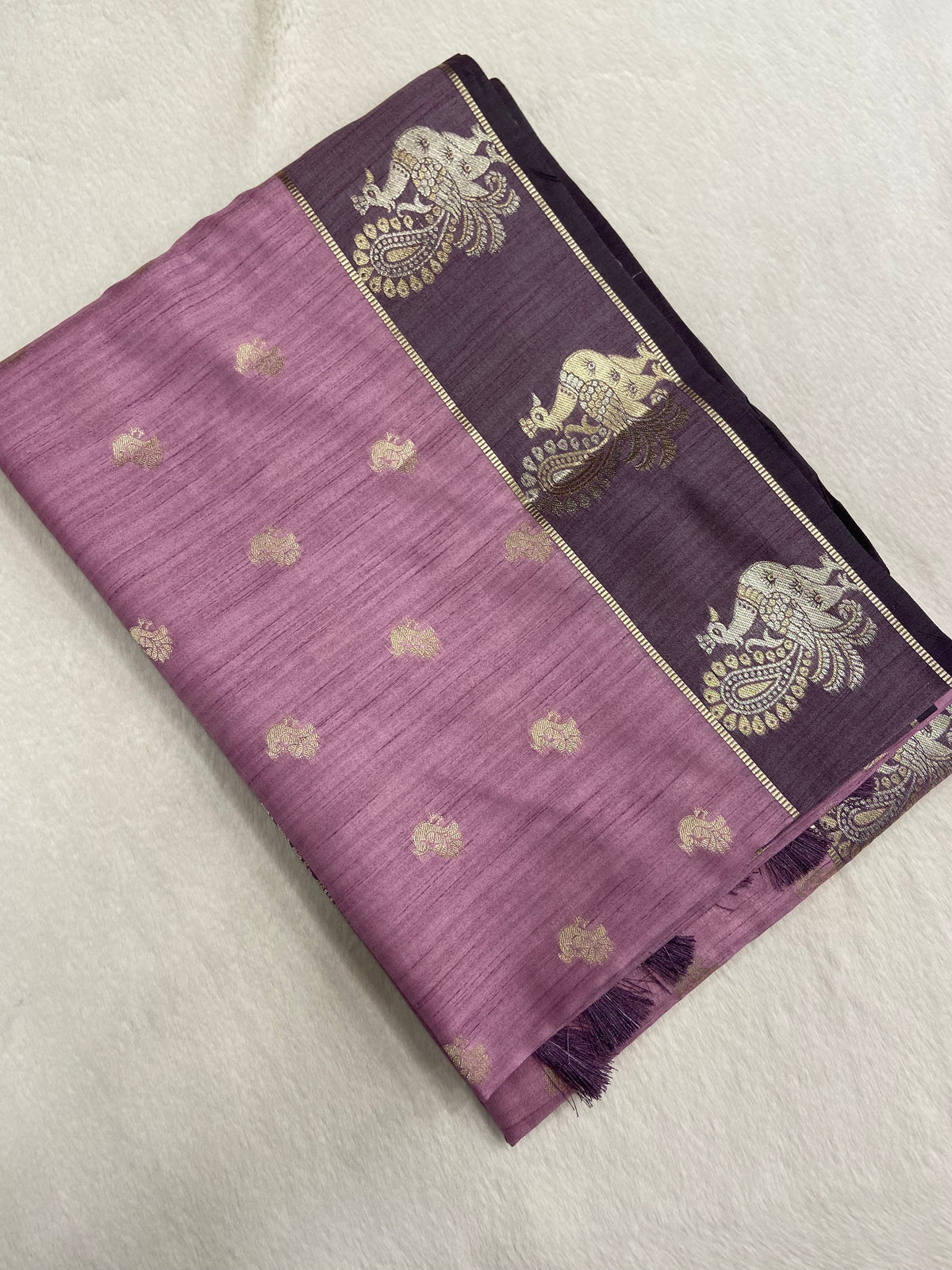 Premium Tusser Silk Saree🌸