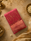Pure Kanjeevaram Silk Saree- Silk mark certified