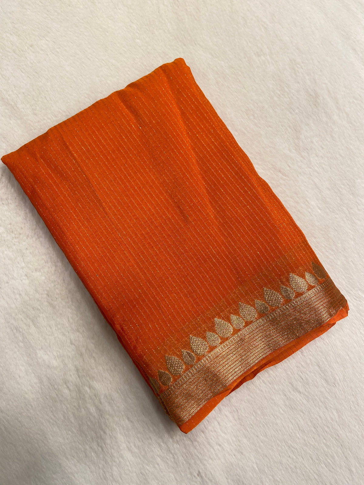 Chiffon Semi Mysore Silk Saree