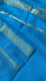 Pure Mix Crepe Mysore Silk Saree