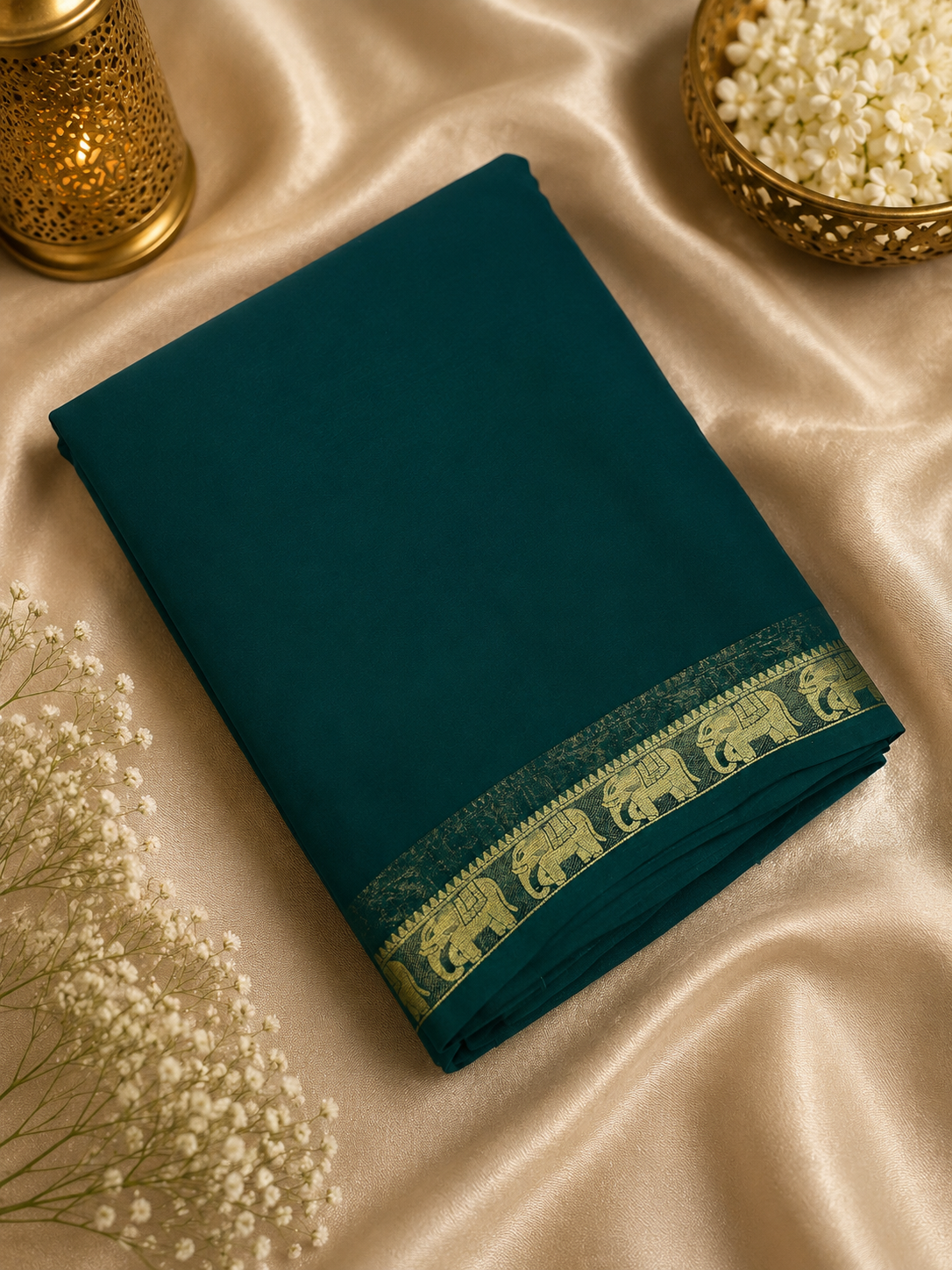Semi Mysore Silk Saree✨