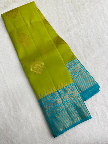 Pure Kanjeevaram silk mark certified saree