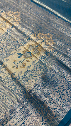 Bridal Semi Tissue Silk Saree