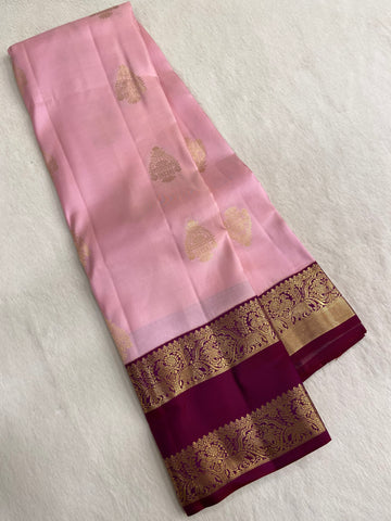 Pure Kanjeevaram silk mark certified saree