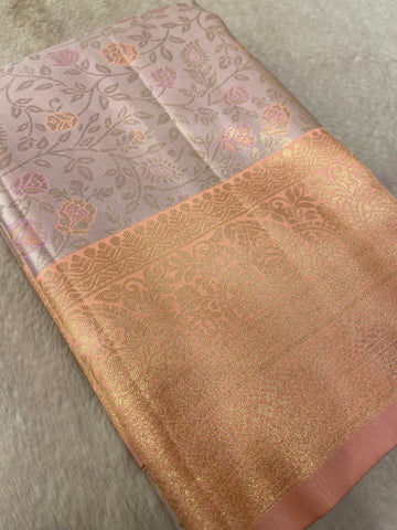Bridal Semi Tissue Silk Saree