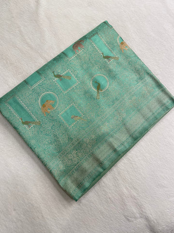 Premium Banarasi Crepe Silk Saree💫