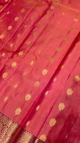 Half mix kanjeevaram silk saree