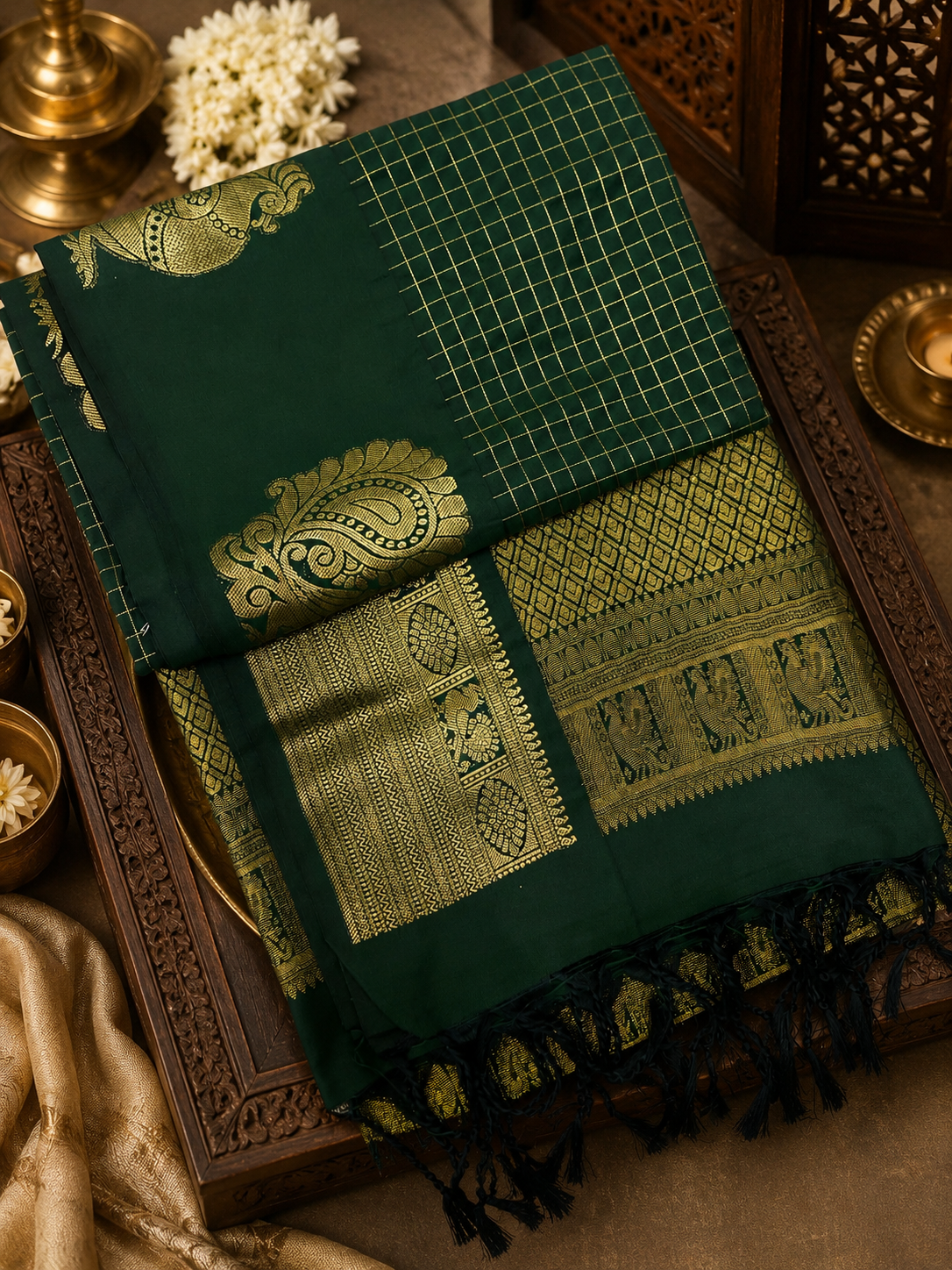 Premium Mini Kanchi Soft Silk Saree