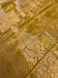 Pure Chinnon crepe Saree- 902541 Yellow