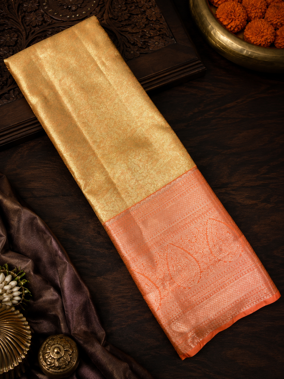 Premium Semi Kanchipuram Silk Saree