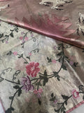 Pure tissue soft organza saree