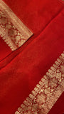 Premium Crepe Georgette Saree ❤️