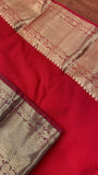 Half Mix Kanjeevaram Silk Saree