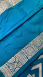 Premium Banarasi Crepe Satin Silk Saree