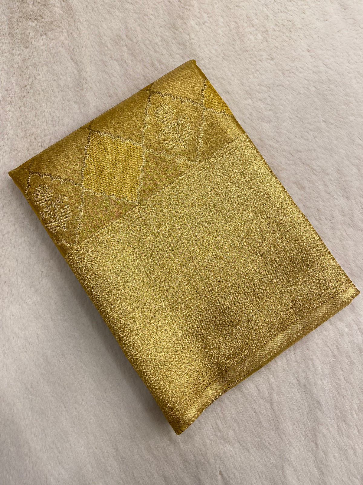 Tissue Bridal semi Silk Saree