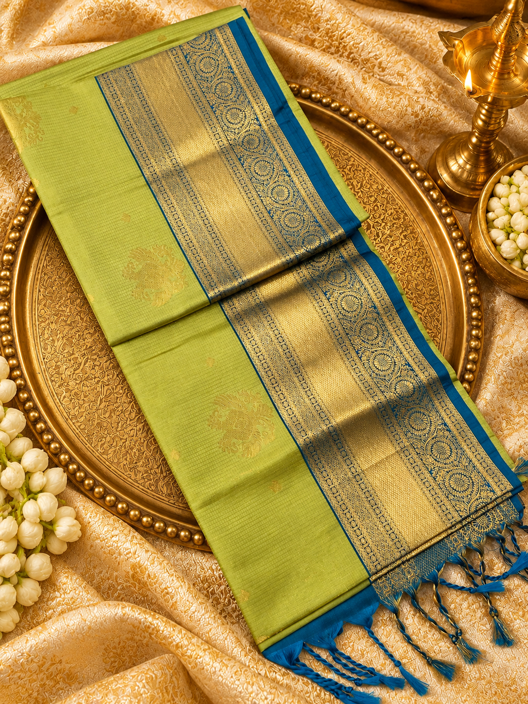 Premium Mini Kanchi Soft Silk Saree - 902835