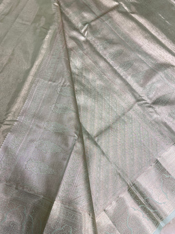 Tissue Bridal semi Silk Saree