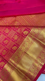 Pure zari handloom Kanjeevaram silk saree- Silk mark certified- PS2461
